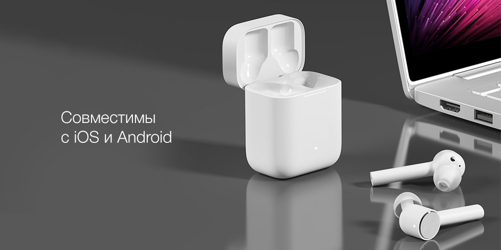 Беспроводные наушники Xiaomi Mi True Wireless Earphones Lite (TWSEJ03WM)