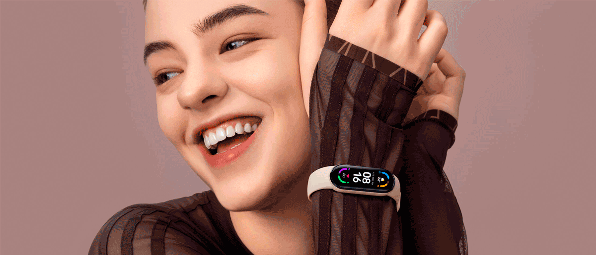 Фитнес браслет с пульсометром Xiaomi Mi Smart Band 6 NFC